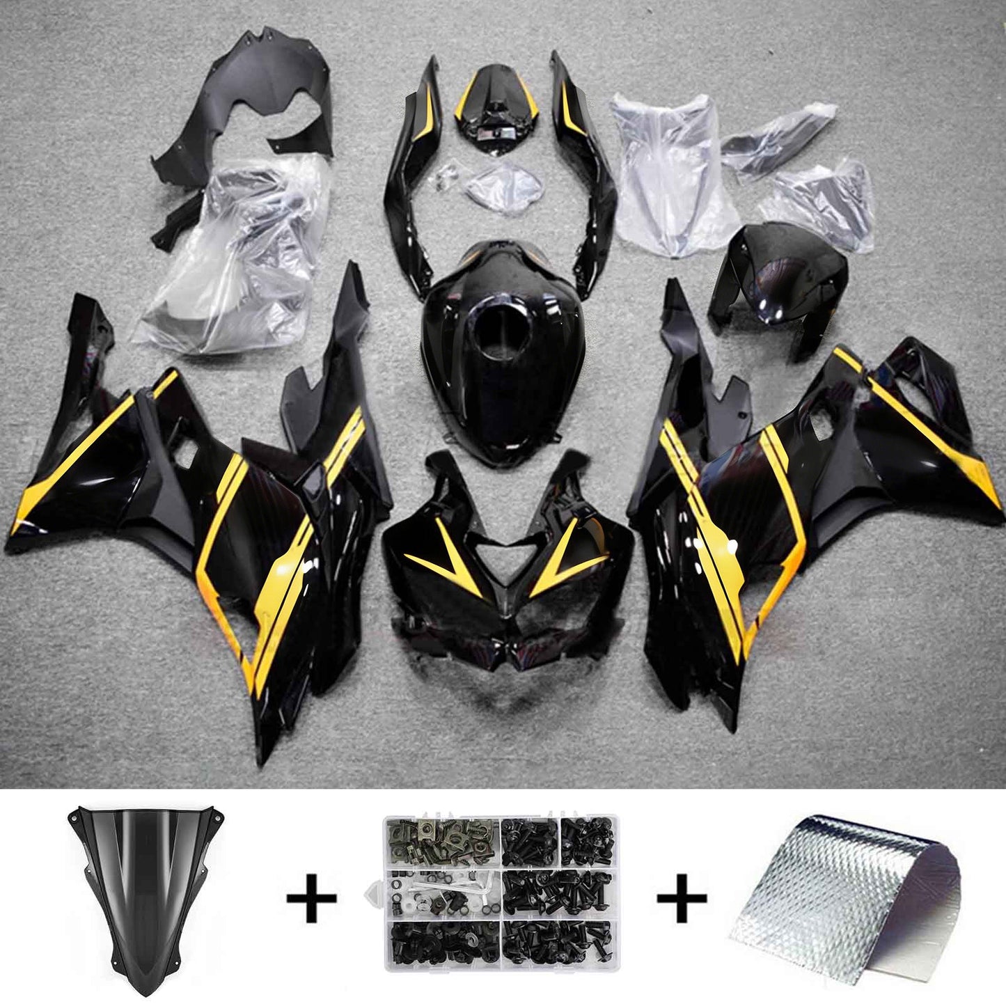 Kit carenatura iniezione Kawasaki Ninja ZX-25R ZX-4R ZX-4RR 2019-2025