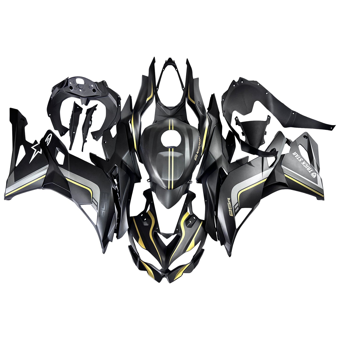 Kit carenatura iniezione Kawasaki Ninja ZX-25R ZX-4R ZX-4RR 2019-2025