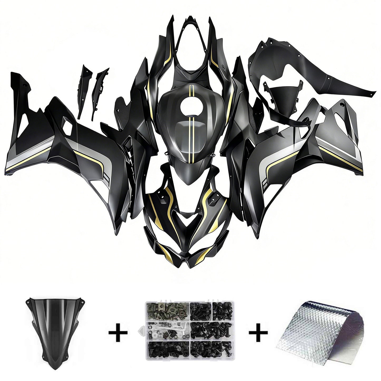 Kit carenatura iniezione Kawasaki Ninja ZX-25R ZX-4R ZX-4RR 2019-2026