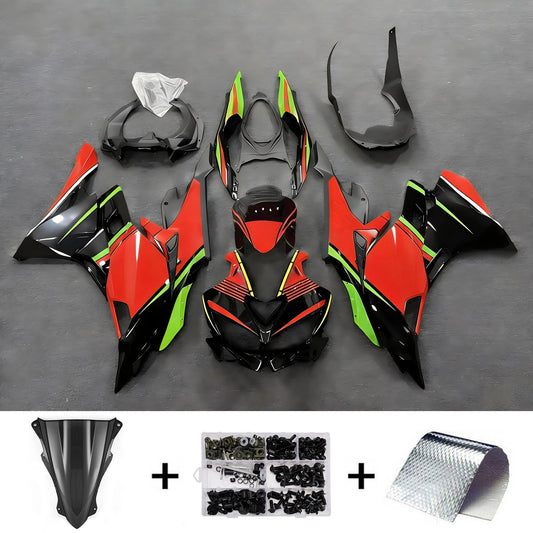 Kit carenatura iniezione adatto per Kawasaki Ninja ZX-25R ZX-4R ZX-4RR 2019-2026