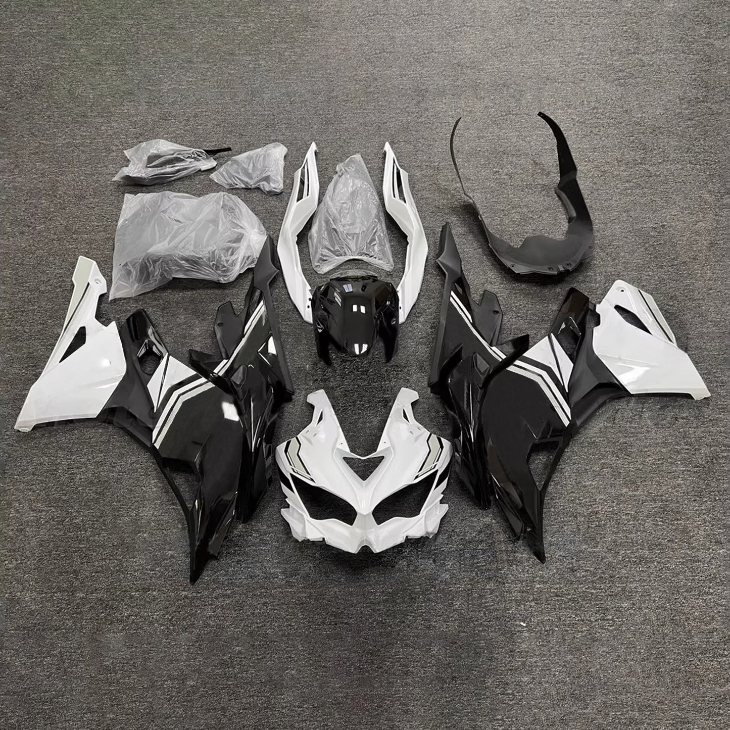 Kit carenatura iniezione adatto per Kawasaki Ninja ZX-25R ZX-4R ZX-4RR 2019-2026