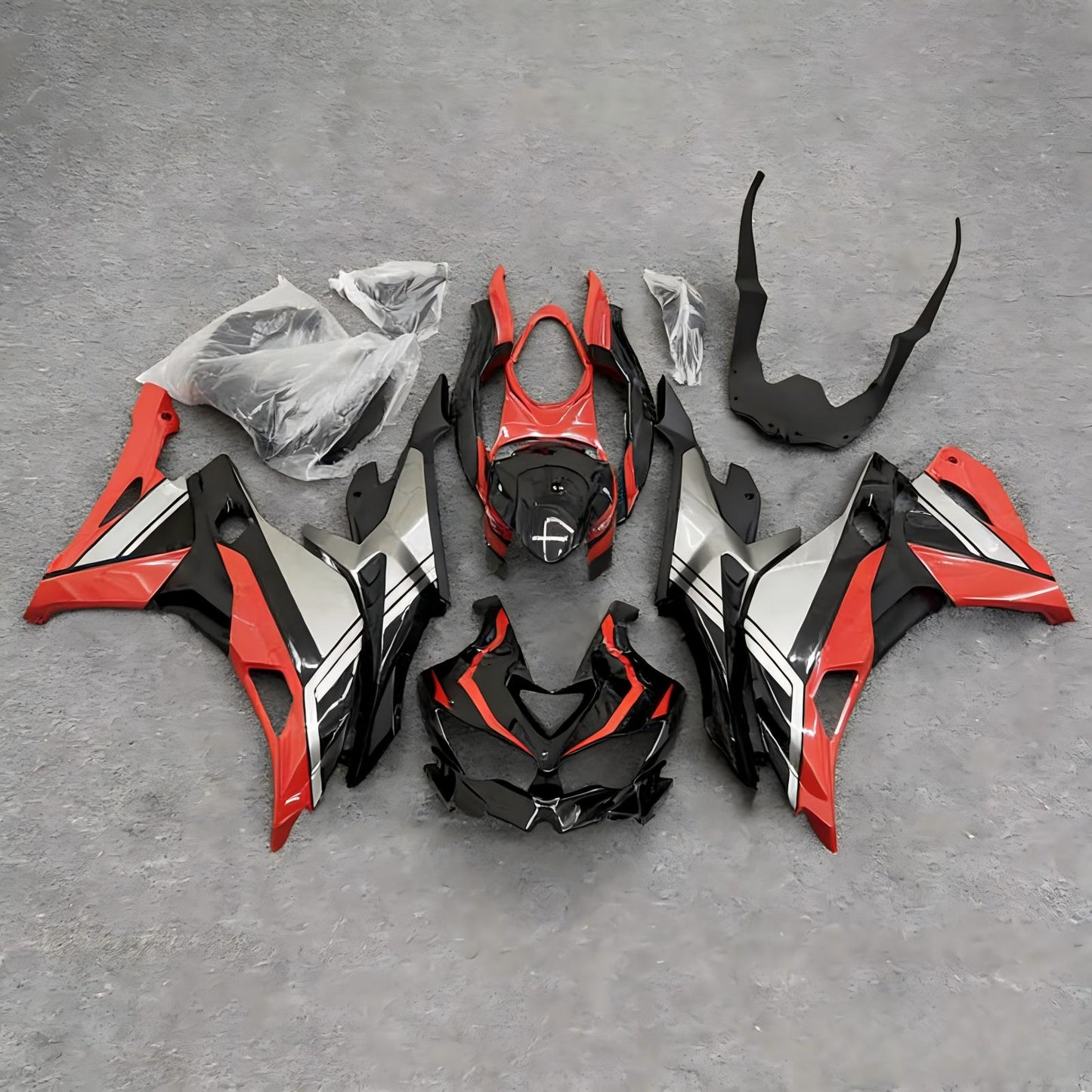 Kit carenatura iniezione adatto per Kawasaki Ninja ZX-25R ZX-4R ZX-4RR 2019-2026