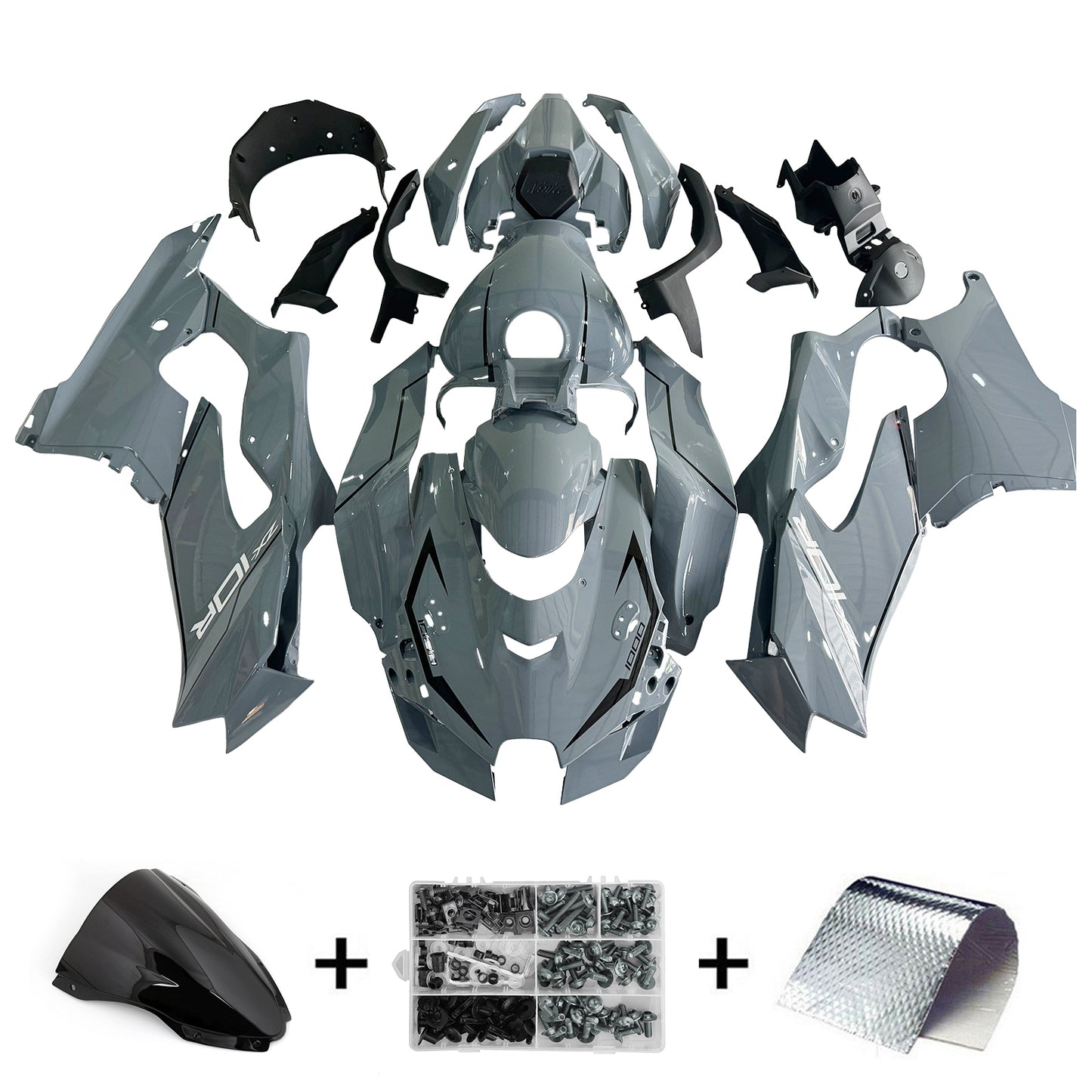 2021-2025 Kawasaki ZX-10R ZX10RR Kit carenatura iniezione Carrozzeria ABS