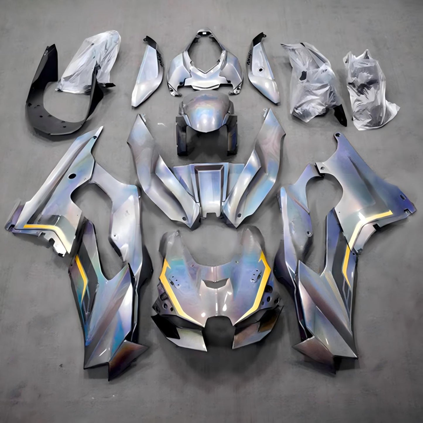 Kit carenatura iniezione ABS adatto per Kawasaki ZX-10R ZX-10RR 2021-2025