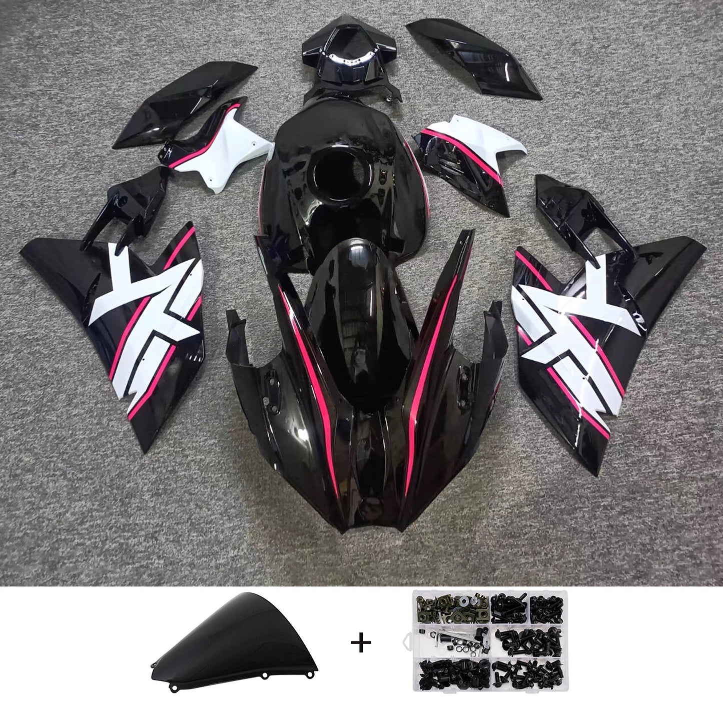 Kit carenatura iniezione ABS adatto per Kawasaki Ninja H2 2015-2022
