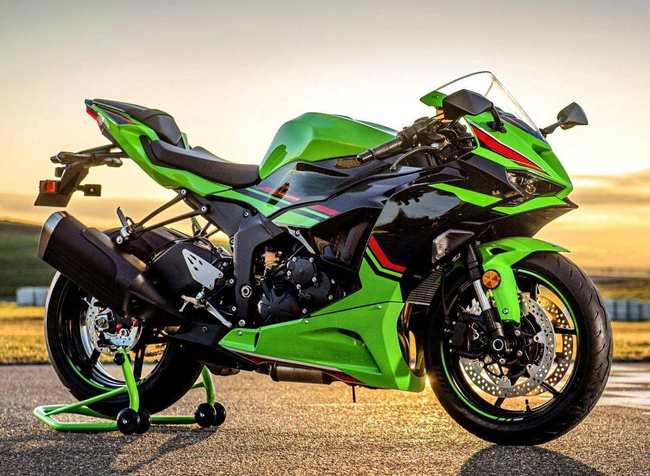 2024-2026 Kawasaki ZX-6R ZX6R Kit carena iniezione Carrozzeria Plastica ABS