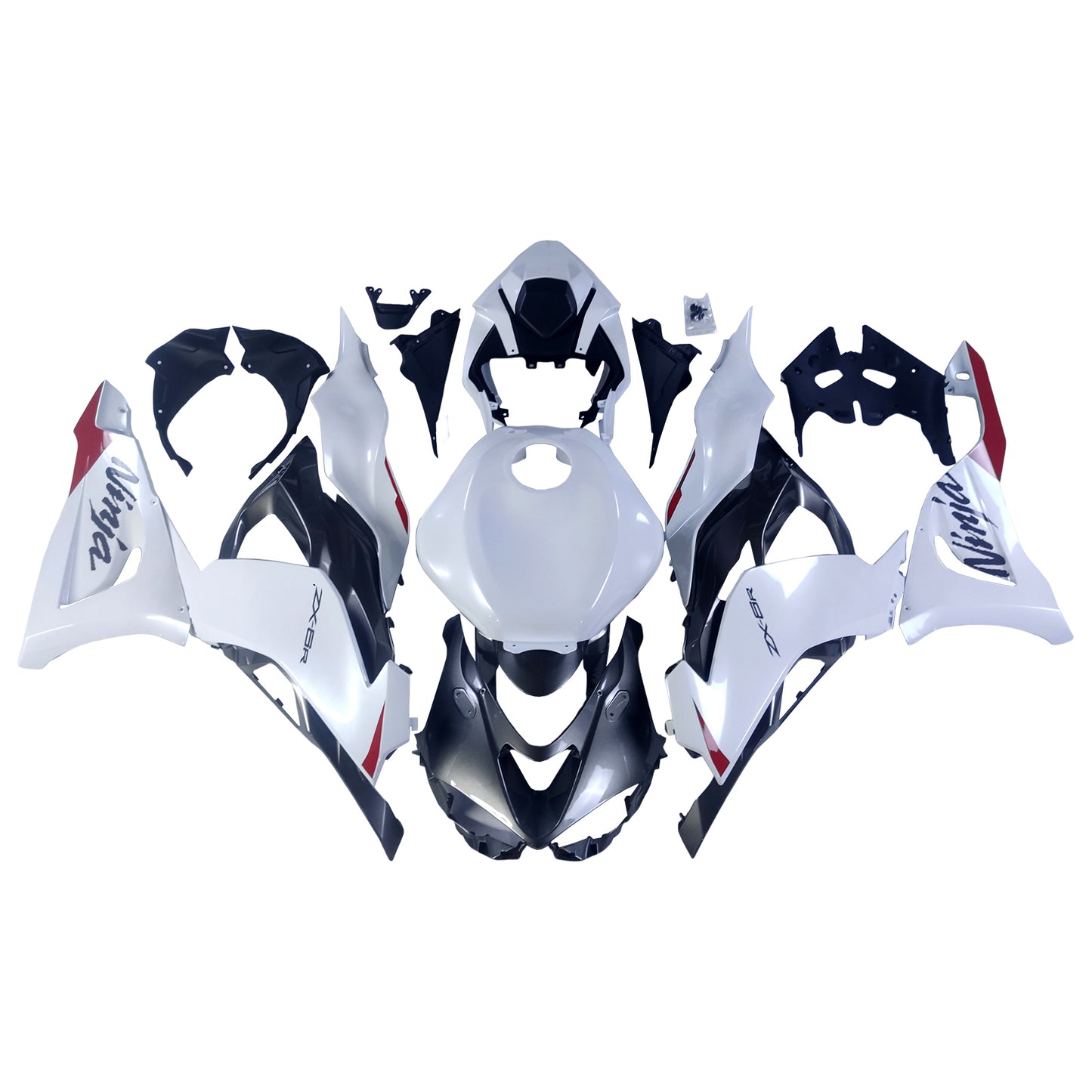 2024-2026 Kawasaki ZX-6R ZX6R Kit carena iniezione Carrozzeria plastica ABS