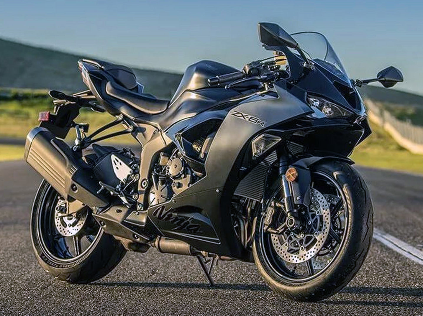 2024-2026 Kawasaki ZX-6R ZX6R Kit carena iniezione Carrozzeria plastica ABS