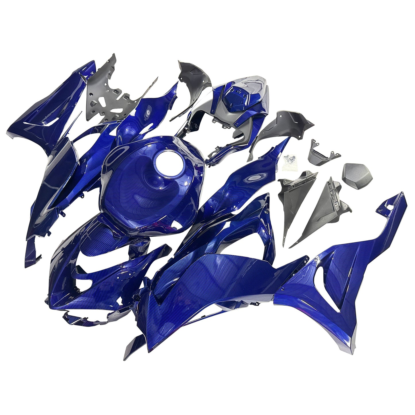 Kit carenatura iniezione in plastica ABS adatto per Kawasaki ZX-6R 2024-2026