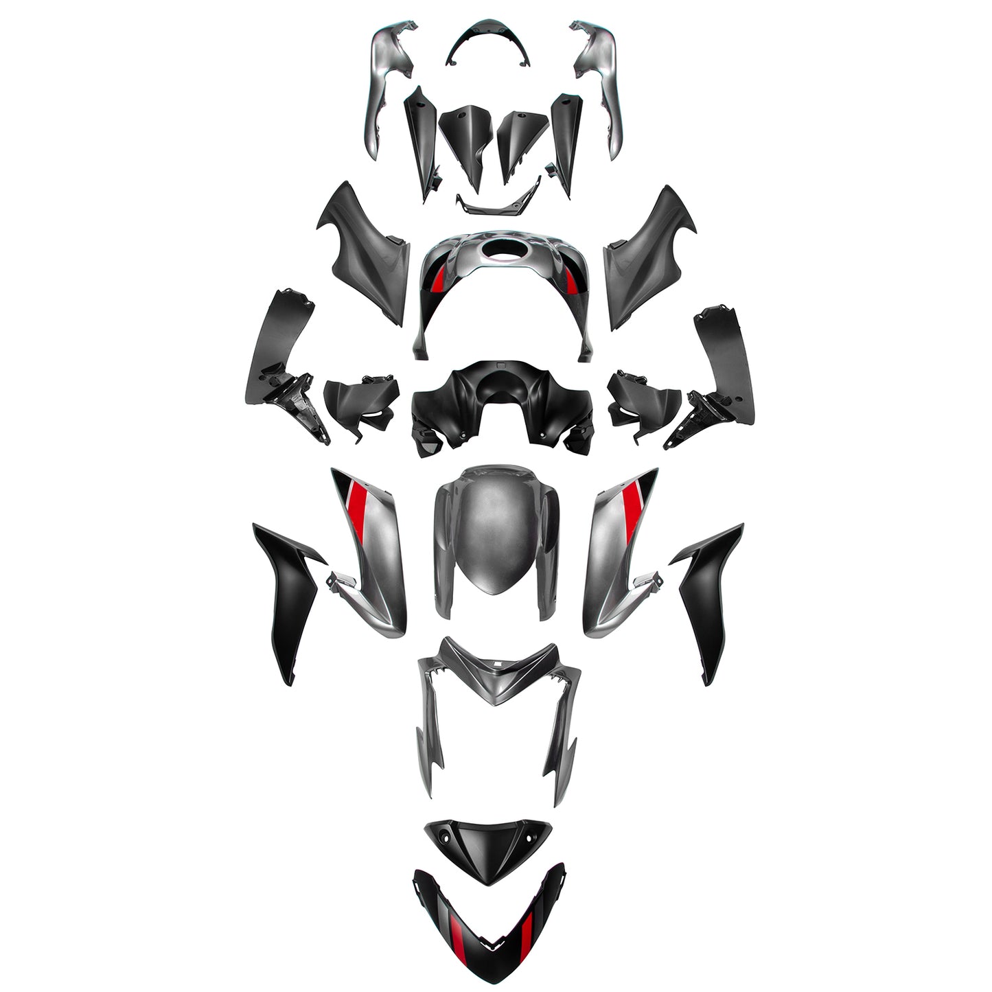 Kit carena carrozzeria in plastica Amotopart Suzuki GSX-S 1000 2015-2020