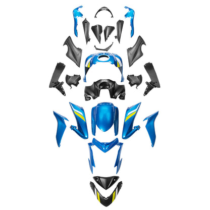 Kit carena carrozzeria in plastica Amotopart Suzuki GSX-S 1000 2015-2020