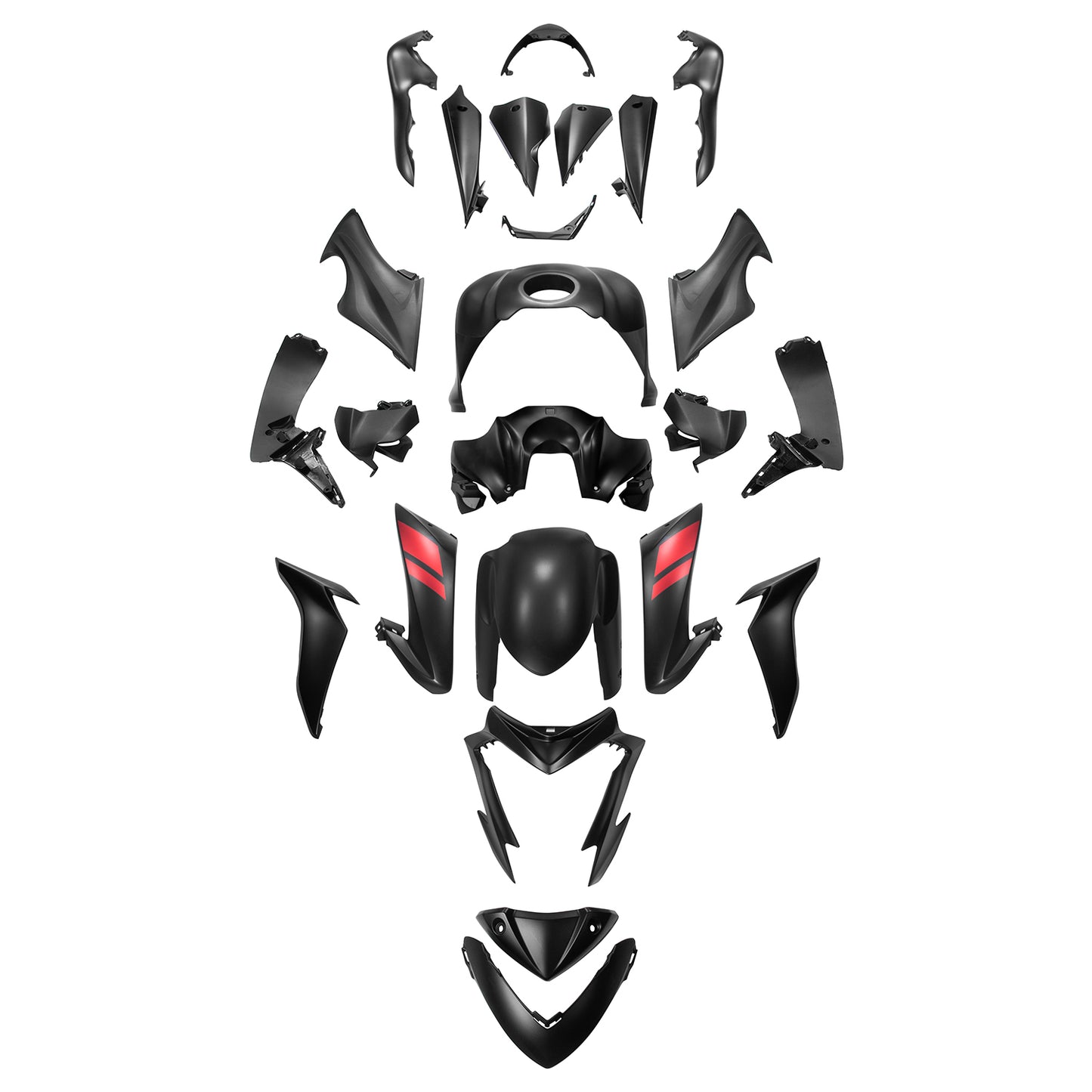 Kit carena carrozzeria in plastica Amotopart Suzuki GSX-S 1000 2015-2020