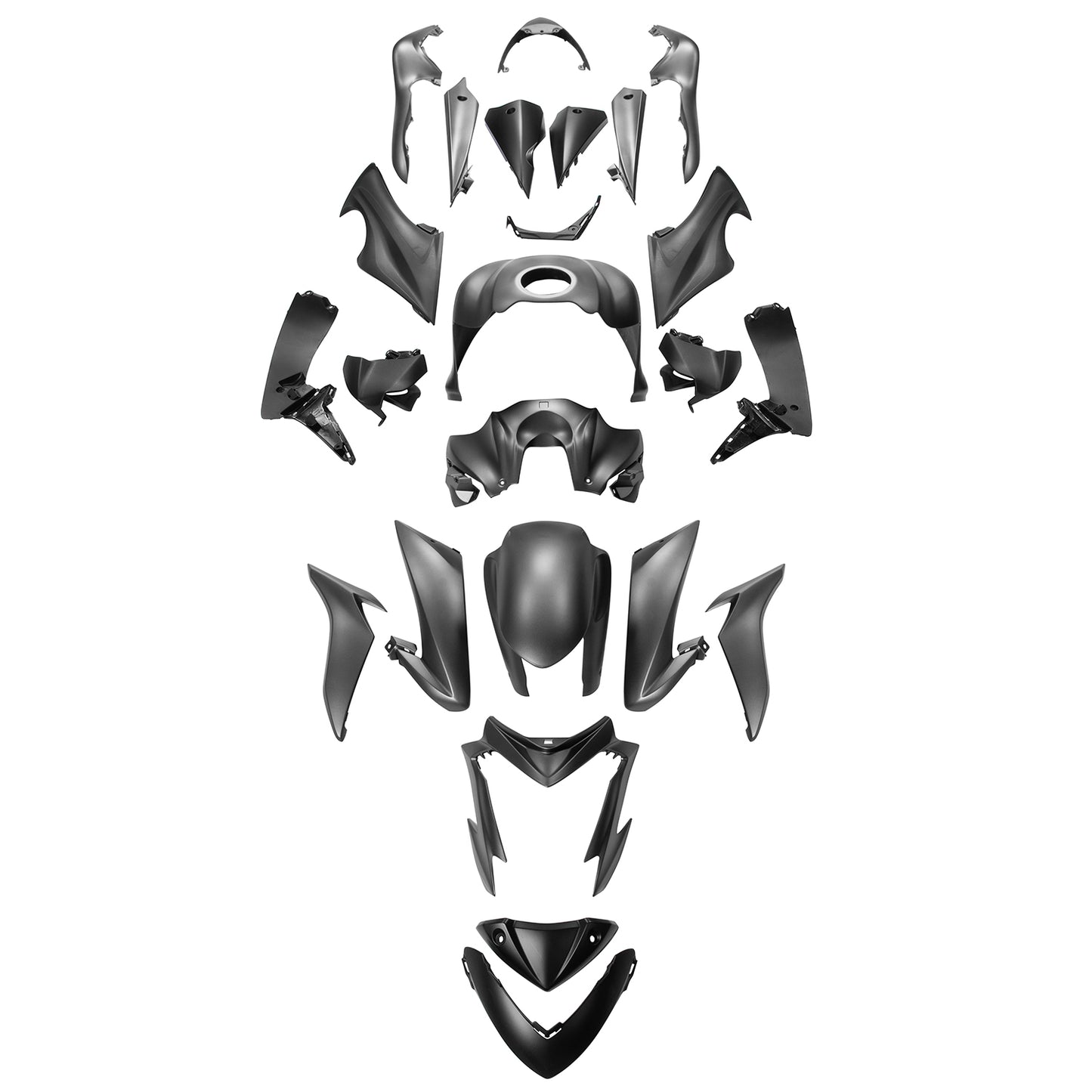 Kit carena carrozzeria in plastica Amotopart Suzuki GSX-S 1000 2015-2020