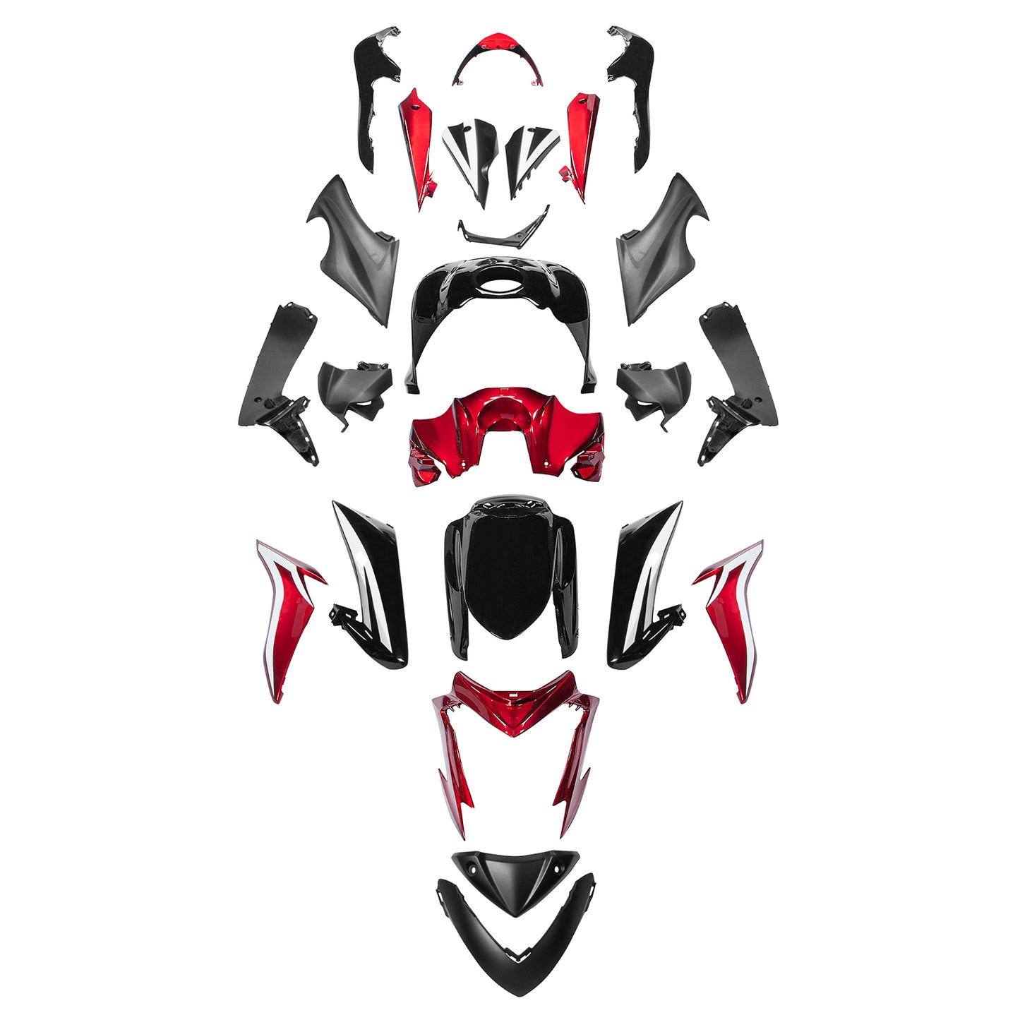 Kit carena carrozzeria in plastica Amotopart Suzuki GSX-S 1000 2015-2020