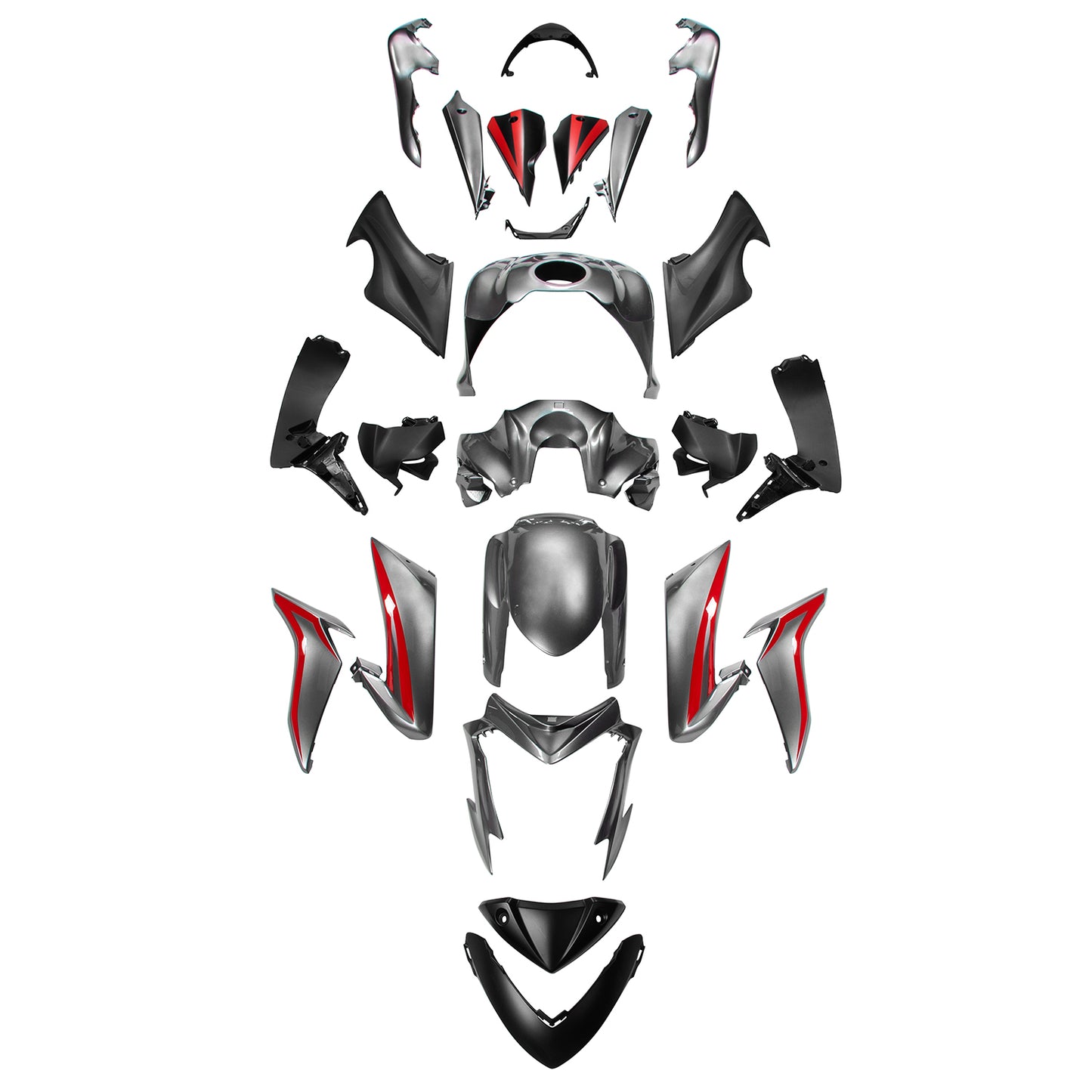 Kit carena carrozzeria in plastica Amotopart Suzuki GSX-S 1000 2015-2020