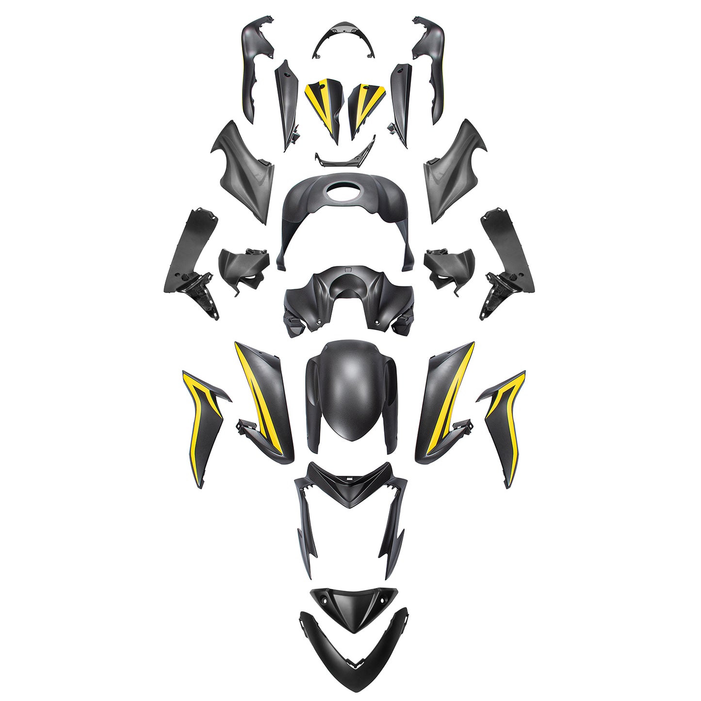 Kit carena carrozzeria in plastica Amotopart Suzuki GSX-S 1000 2015-2020