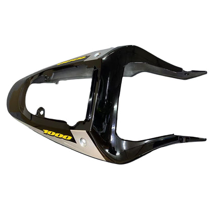 Carene 2000-2002 Suzuki GSXR 1000 Silver & Black Racing Generico