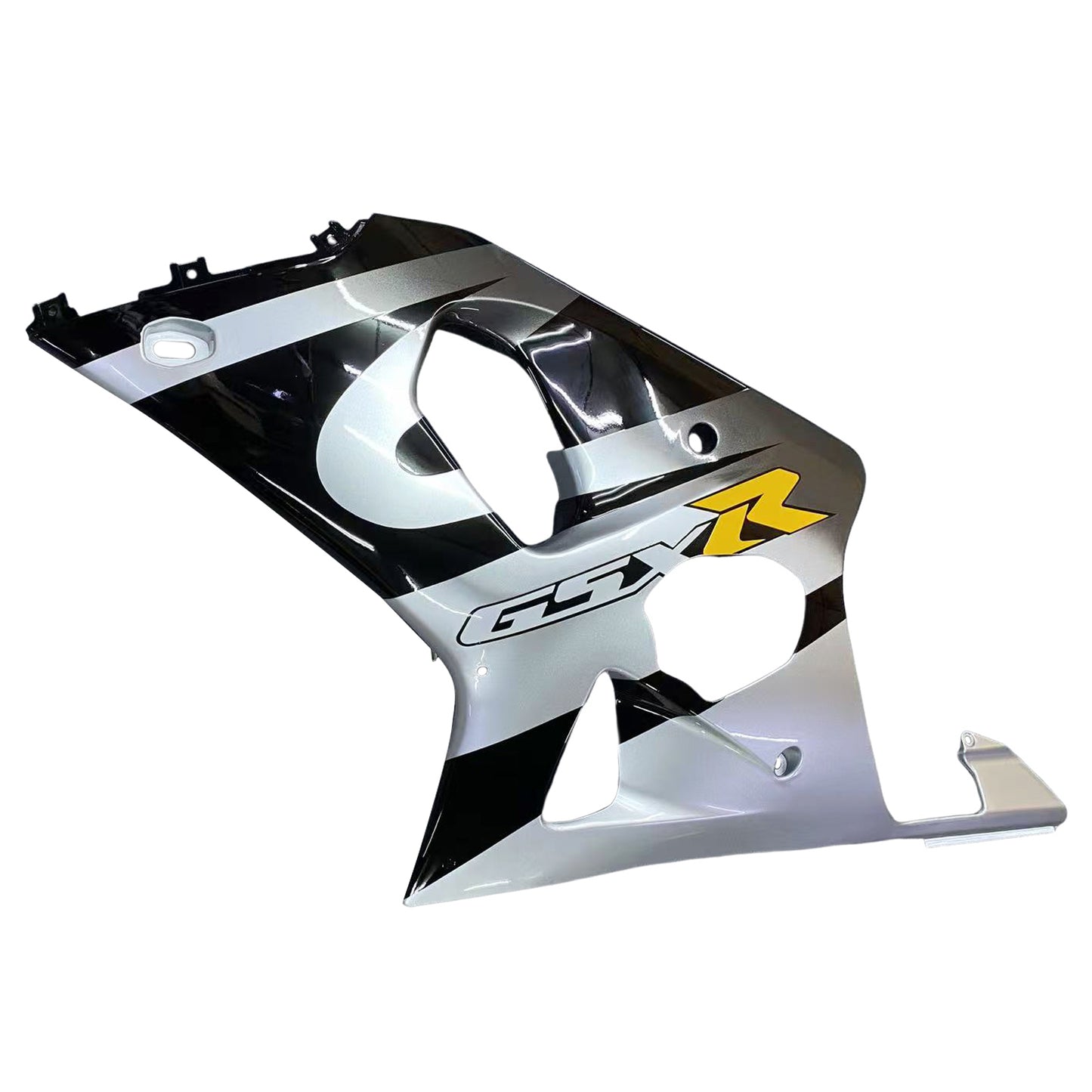 Carene 2000-2002 Suzuki GSXR 1000 Silver & Black Racing Generico