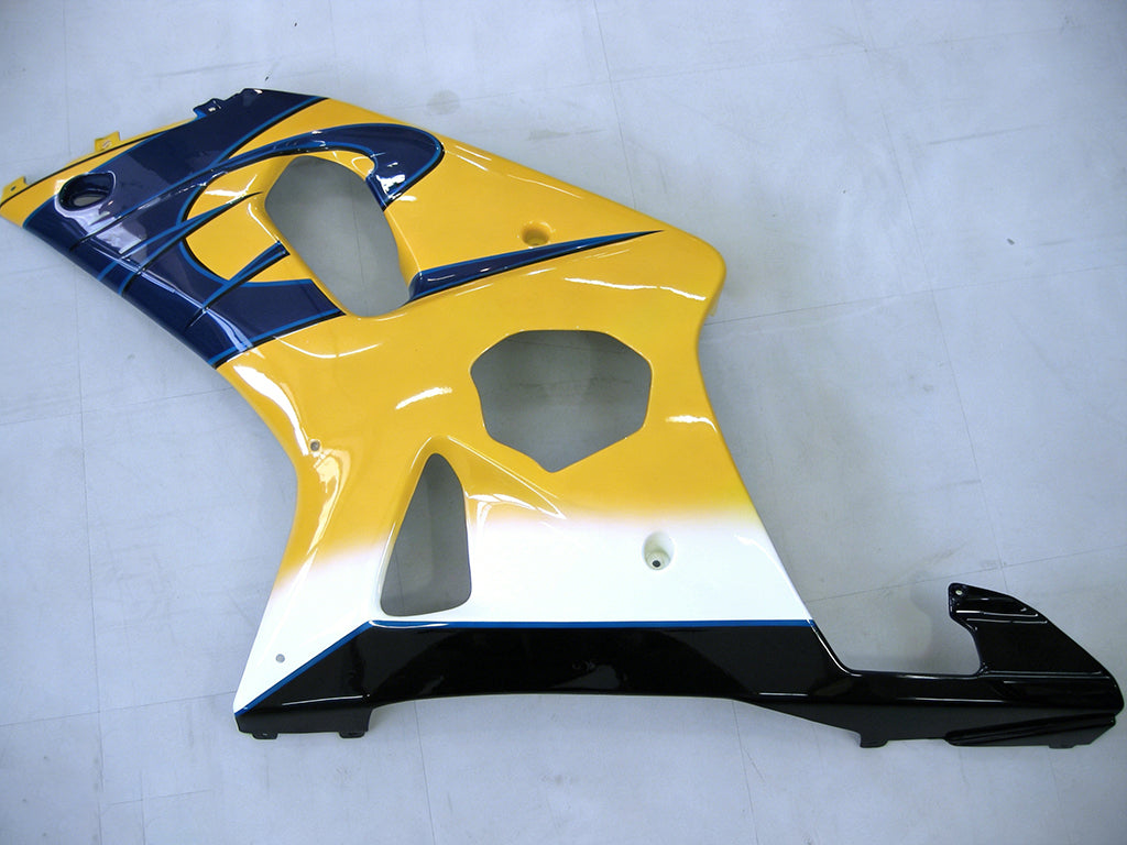 Carene 2000-2002 Suzuki GSXR 1000 Giallo & Blu Corona GSXR Racing Generico