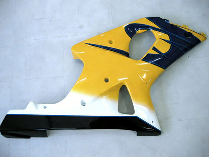 Amotopart 2000-2002 Suzuki GSXR1000 Kit giallo rivestito