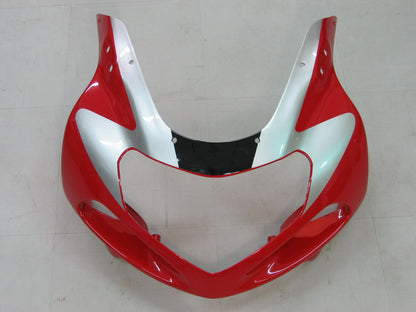 Amotopart 2000-2002 Suzuki GSXR1000 Cladding Red & Sliver Kit