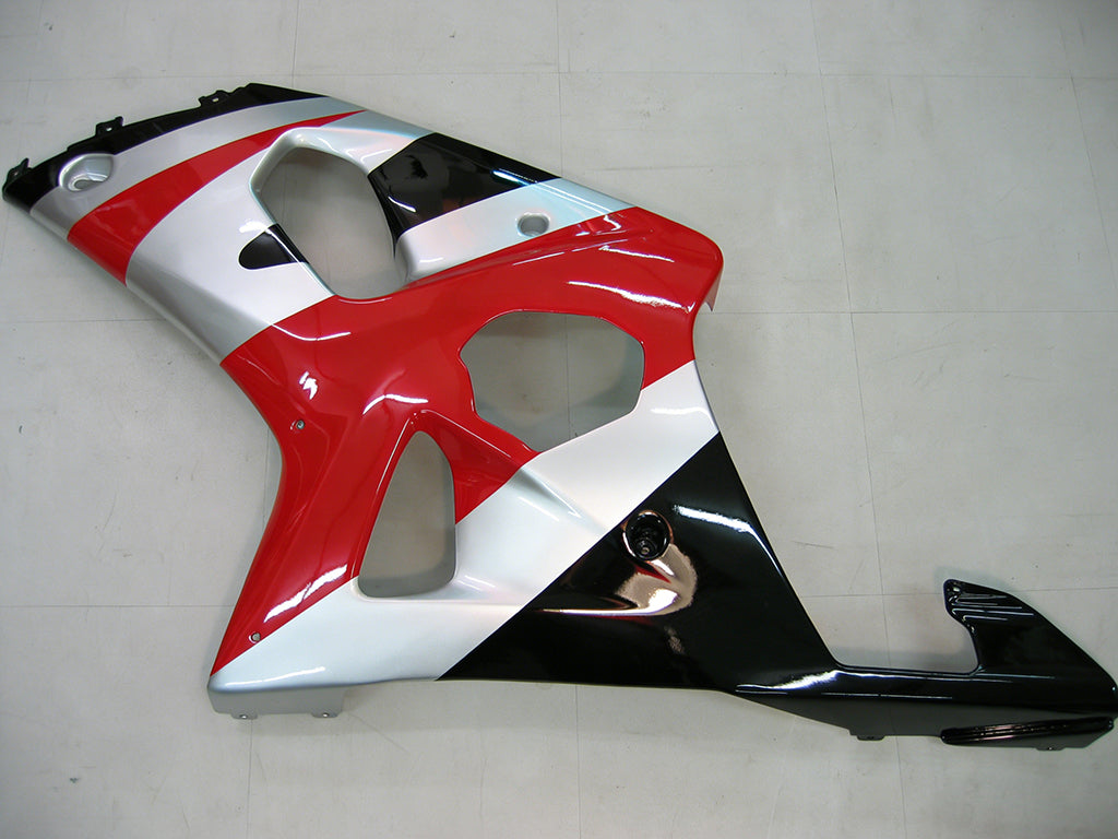 Carene 2000-2002 Suzuki GSXR 1000 Nero &amp; Rosso GSXR Racing Generico