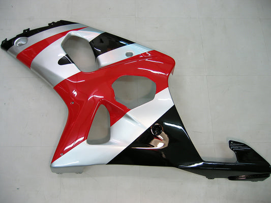 Carene 2000-2002 Suzuki GSXR 1000 Nero &amp; Rosso GSXR Racing Generico
