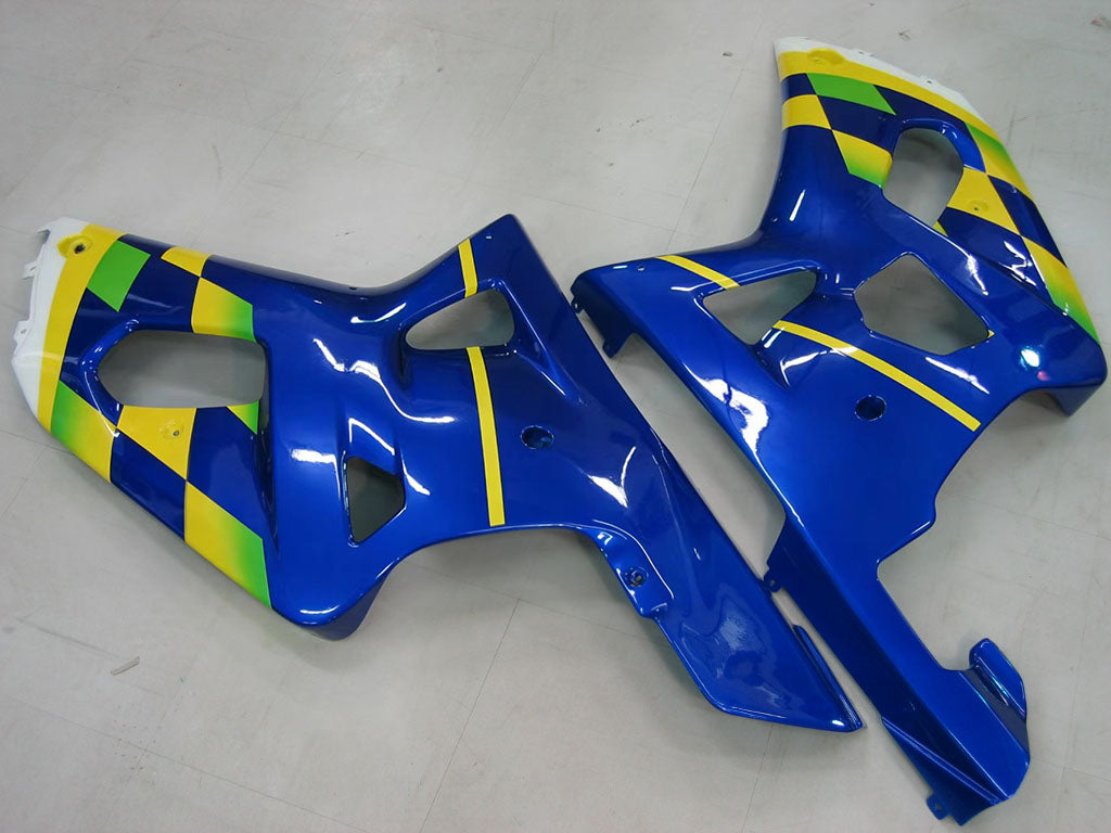 Carene 2000-2002 Suzuki GSXR 1000 Blu Movistar Generico