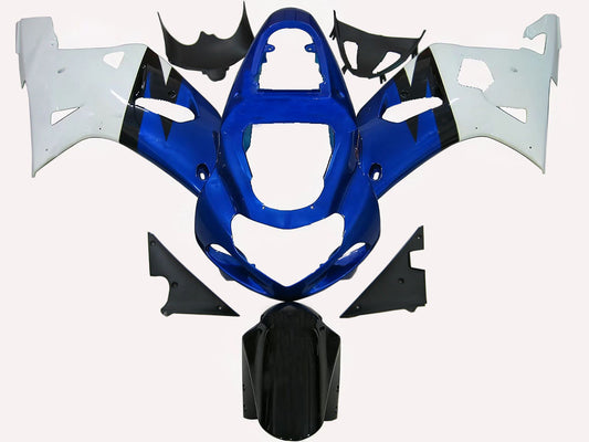 Carene 2000-2002 Suzuki GSXR 1000 Blu &amp; Bianco Motul Racing Generic