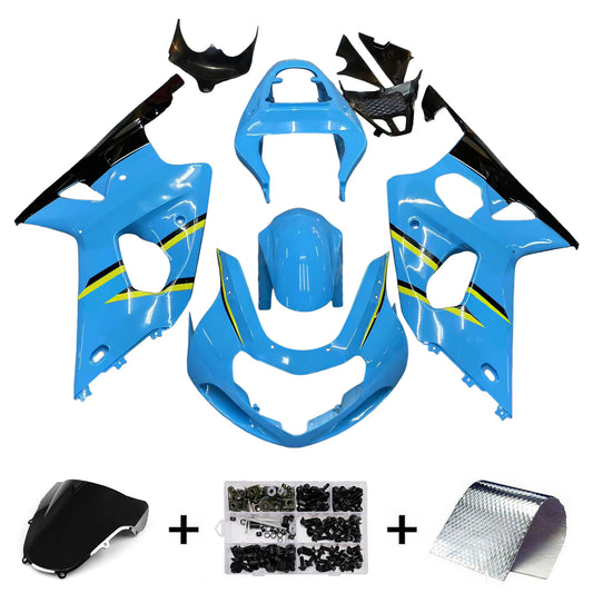 Carene 2000-2002 Suzuki GSXR 1000 Blu Nero Rizla Generico