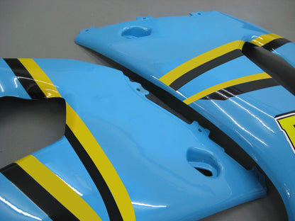 Carene 2000-2002 Suzuki GSXR 1000 Blu Nero Rizla Generico