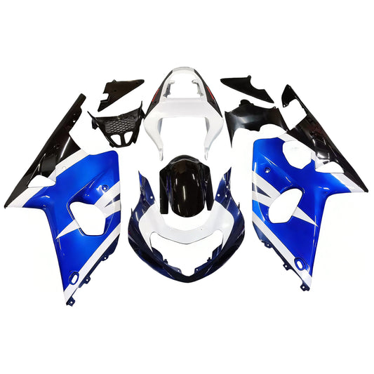 Carene 2000-2002 Suzuki GSXR 1000 Blu Bianco Nero GSXR Racing Generico