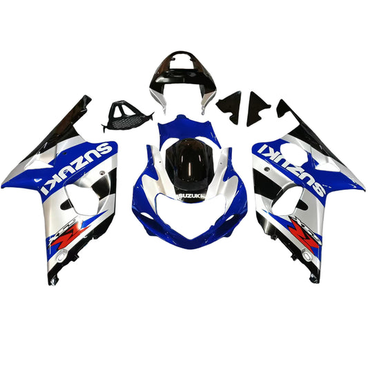 Amotopart 2000-2002 Suzuki GSXR1000 Cladding Blue & Sliver Kit