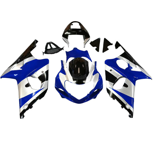 Amotopart 2000-2002 Suzuki GSXR1000 Cladding Blue & Sliver Kit