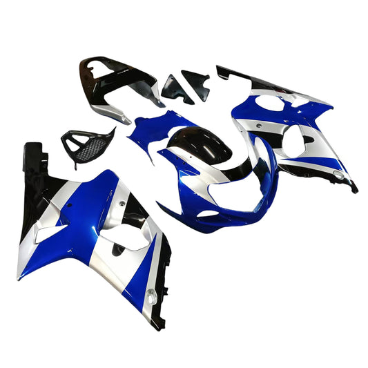 Carene 2000-2002 Suzuki GSXR 1000 Argento Blu Nero GSXR Generico