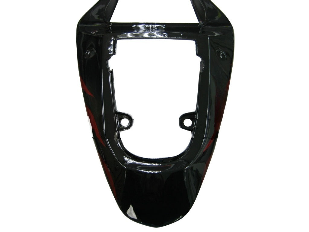 Carene 2000-2002 Suzuki GSXR 1000 Black & Red Flame Racing Generic