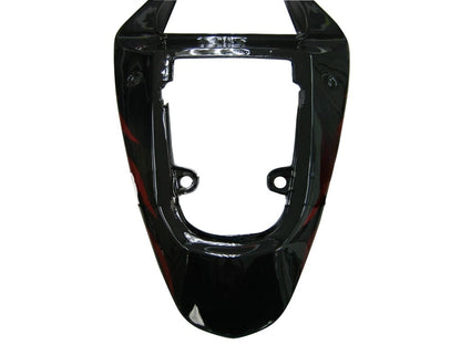 Carene 2000-2002 Suzuki GSXR 1000 Black & Red Flame Racing Generic