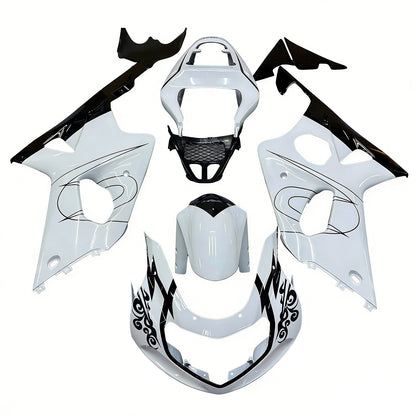 Carene 2000-2002 Suzuki GSXR 1000 Bianco & Nero Corona Generic