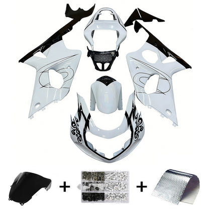 Carene 2000-2002 Suzuki GSXR 1000 Bianco & Nero Corona Generic
