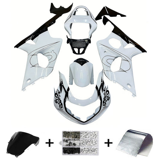 Carene 2000-2002 Suzuki GSXR 1000 Bianco & Nero Corona Generic