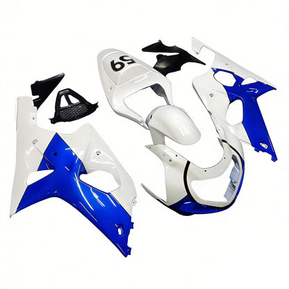 Carene 2000-2002 Suzuki GSXR 1000 Bianco & Blu Jordan Generic