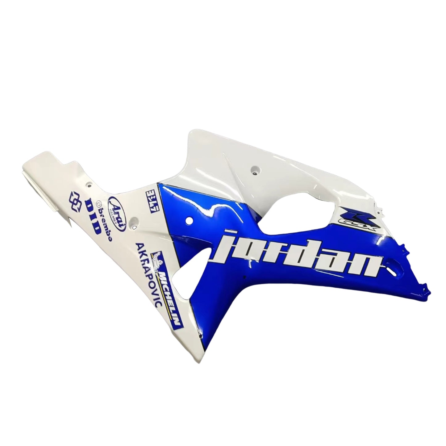 Carene 2000-2002 Suzuki GSXR 1000 Bianco &amp; Blu Jordan Racing Generic