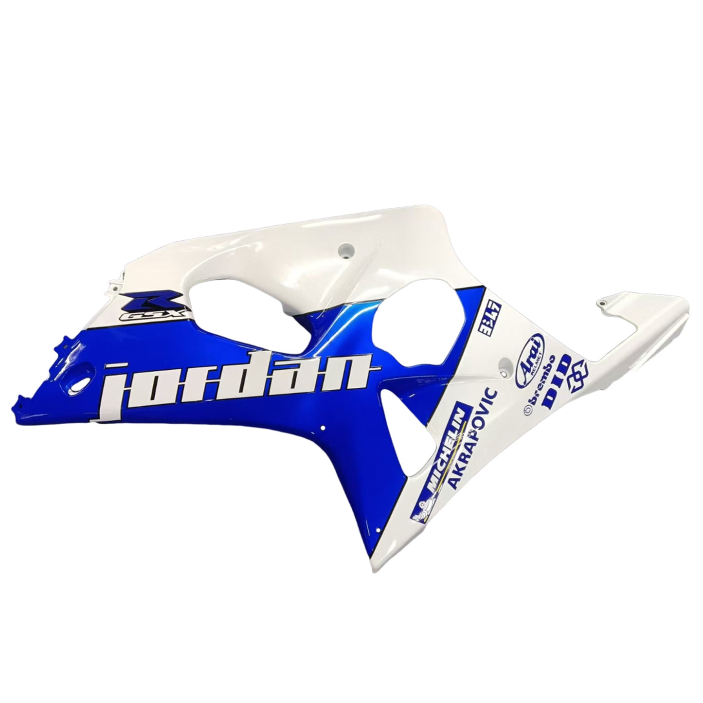 Carene 2000-2002 Suzuki GSXR 1000 Bianco &amp; Blu Jordan Racing Generic