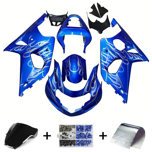 Amotopart Suzuki GSXR1000 2000-2002 K1 K2 Kit carena Carrozzeria Plastica ABS