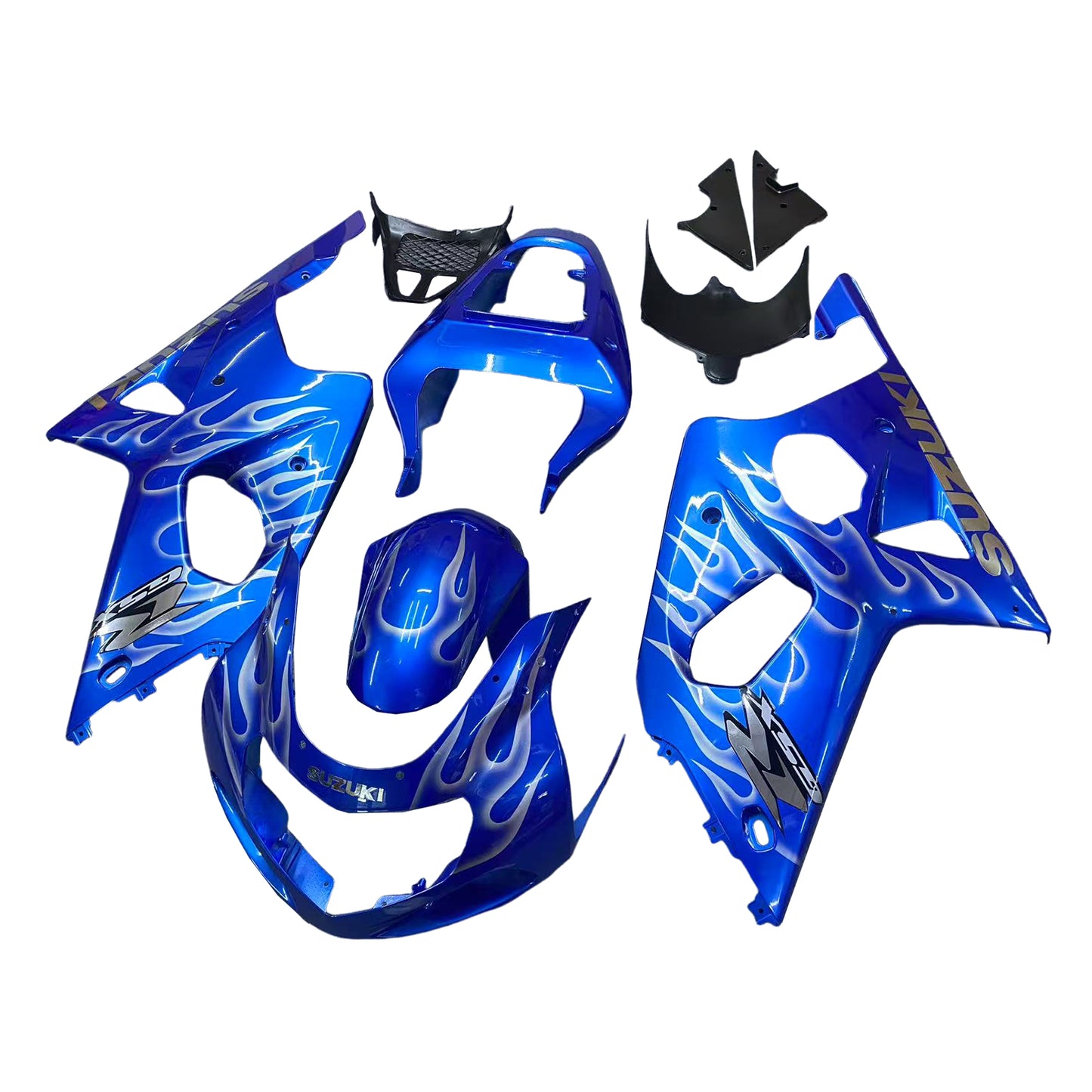 Amotopart Suzuki GSXR1000 2000-2002 K1 K2 Kit carena Carrozzeria Plastica ABS
