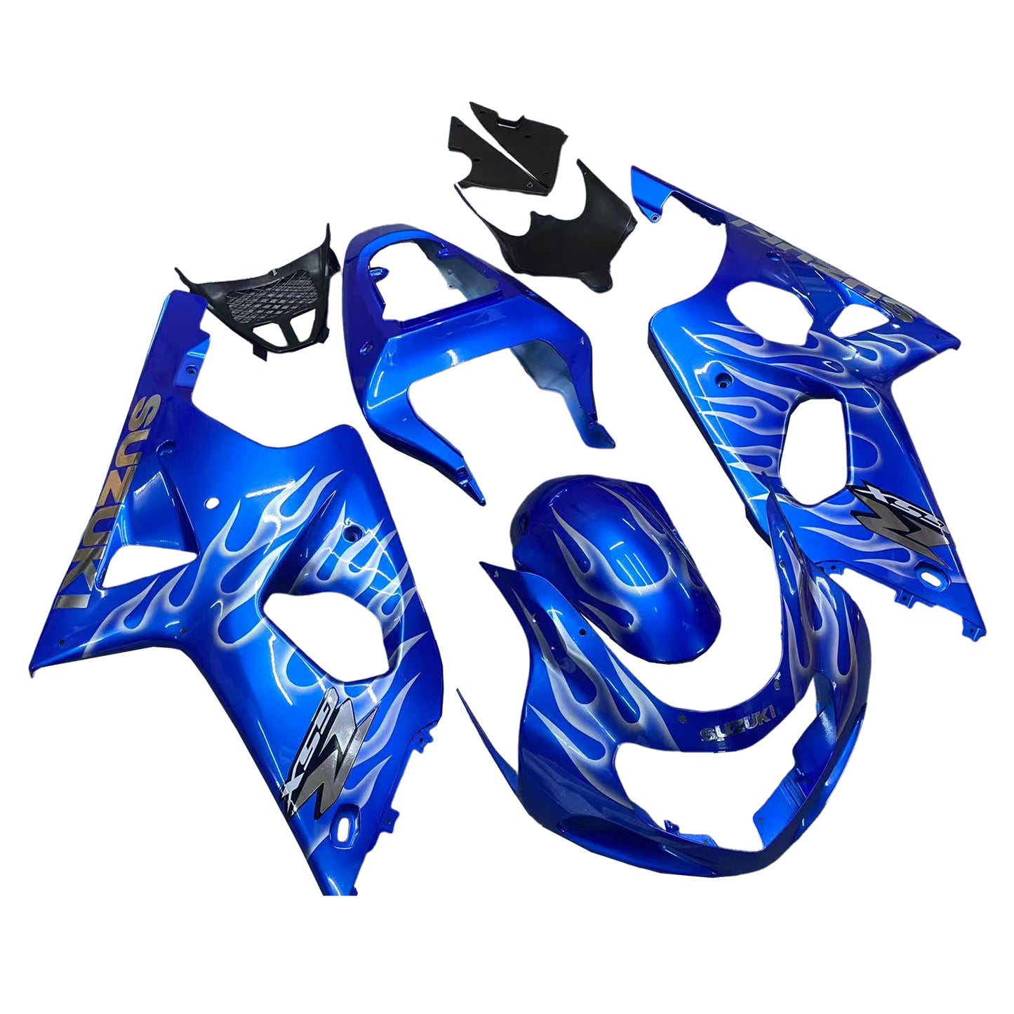 Amotopart Suzuki GSXR1000 2000-2002 K1 K2 Kit carena Carrozzeria Plastica ABS