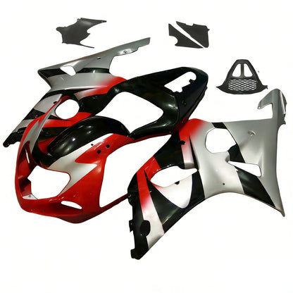 Amotopart Suzuki GSXR1000 2000-2002 K1 K2 Kit carena Carrozzeria Plastica ABS