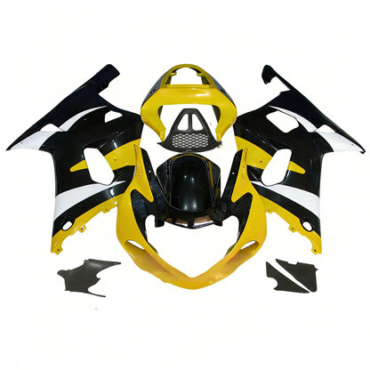 Amotopart Suzuki GSXR1000 2000-2002 K1 K2 Kit carena Carrozzeria Plastica ABS