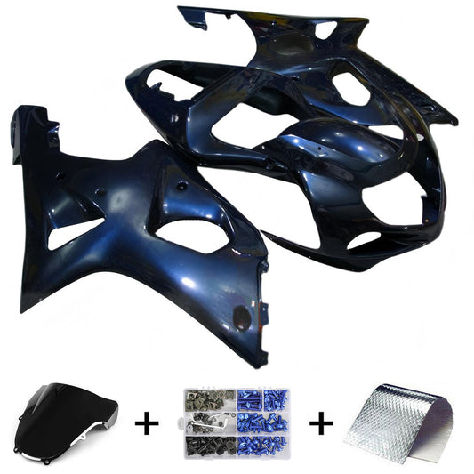 Amotopart Suzuki GSXR1000 2000-2002 K1 K2 Kit carena Carrozzeria Plastica ABS