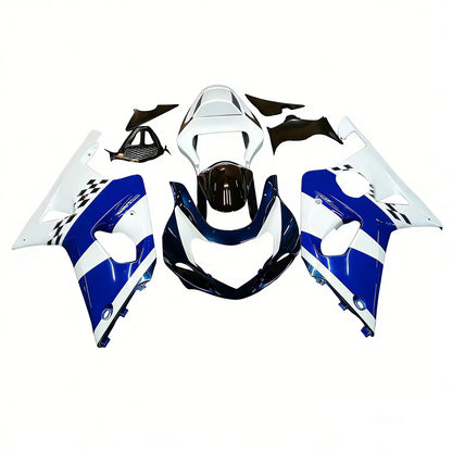 Amotopart Suzuki GSXR1000 2000-2002 K1 K2 Kit carena Carrozzeria Plastica ABS